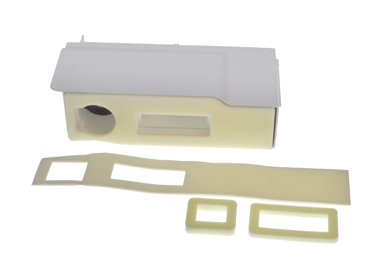 W10864518 - Genuine OEM Whirlpool Refrigerator Ice Box Adapter And Fan Motor Kit